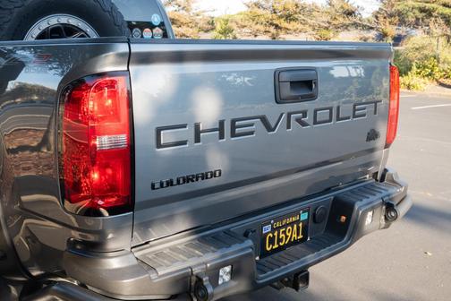 Gray 2021 Chevrolet Colorado ZR2
