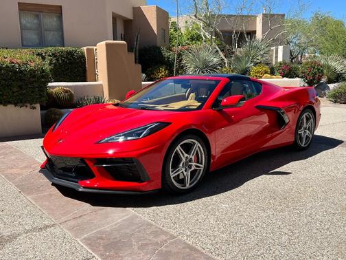 Red 2022 Chevrolet Corvette Stingray w/3LT
