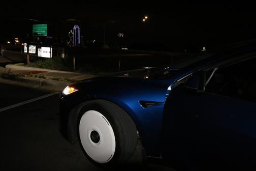 Blue 2025 Tesla Model 3 Long Range RWD