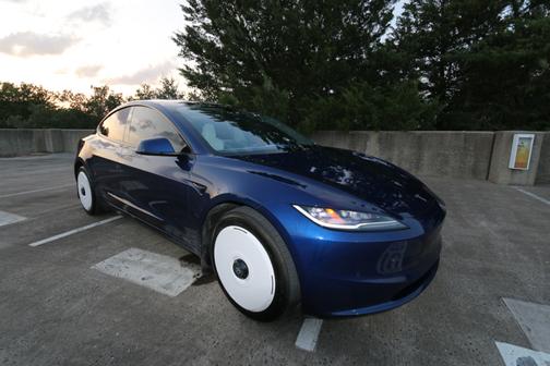 Blue 2025 Tesla Model 3 Long Range RWD