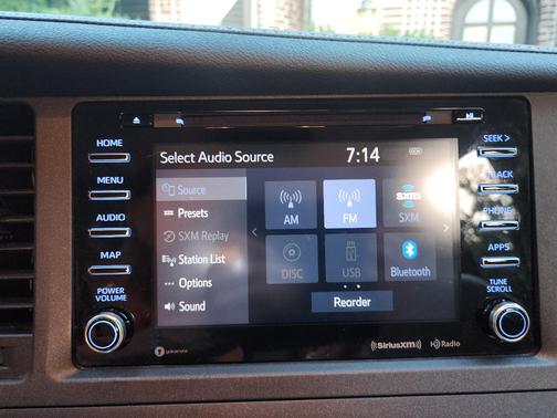 Gray 2019 Toyota Sienna XLE