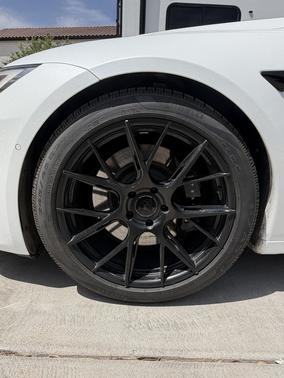 White 2021 Tesla Model S Plaid