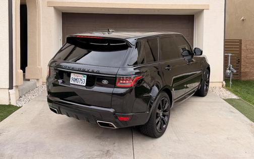 Black 2022 Land Rover Range Rover Sport HSE Silver Edition MHEV