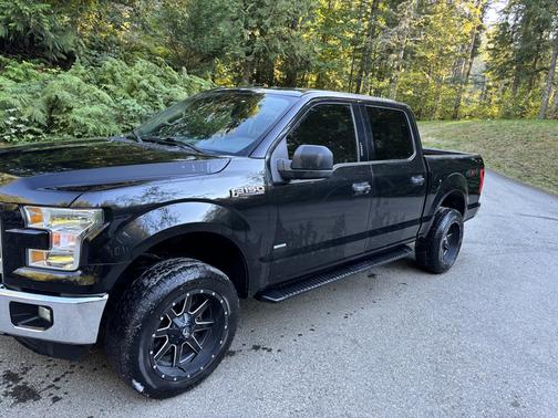 Black 2015 Ford F-150 XLT