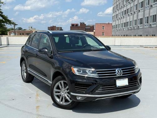 Black 2017 Volkswagen Touareg V6 Wolfsburg Edition
