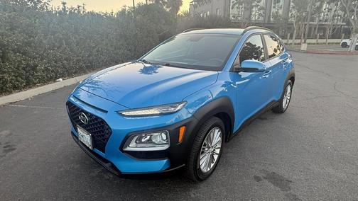 Blue 2020 Hyundai KONA SEL