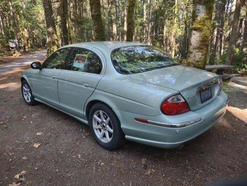 Blue 2003 Jaguar S-Type 3