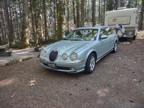 Blue 2003 Jaguar S-Type 3