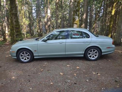 Blue 2003 Jaguar S-Type 3