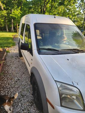 White 2010 Ford Transit Connect XLT