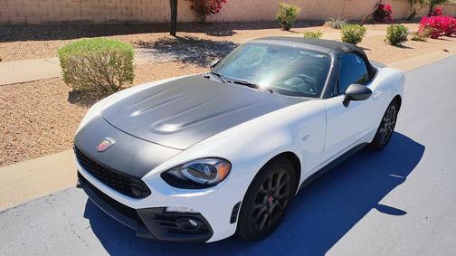 White 2018 FIAT 124 Spider Abarth