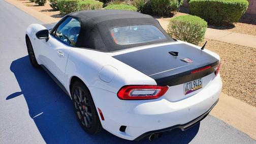 White 2018 FIAT 124 Spider Abarth