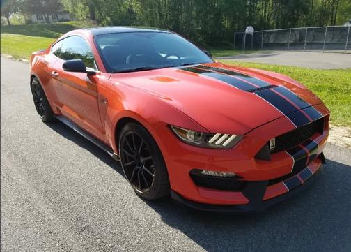 Orange 2016 Ford Shelby GT350 Base