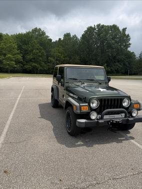Green 2005 Jeep Wrangler X