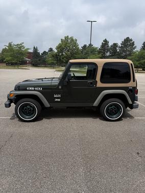 Green 2005 Jeep Wrangler X