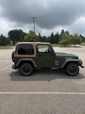 Green 2005 Jeep Wrangler X