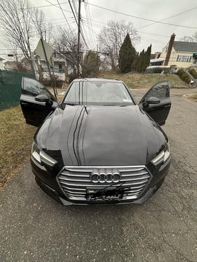 Black 2017 Audi A4 2.0T Premium