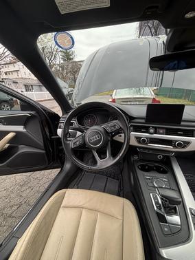 Black 2017 Audi A4 2.0T Premium
