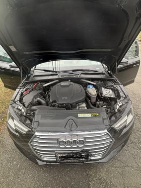 Black 2017 Audi A4 2.0T Premium