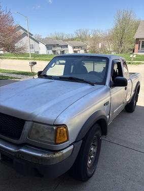 Silver 2003 Ford Ranger XLT SuperCab