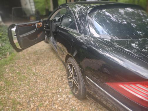 Black 2003 Mercedes-Benz CL-Class CL55 AMG