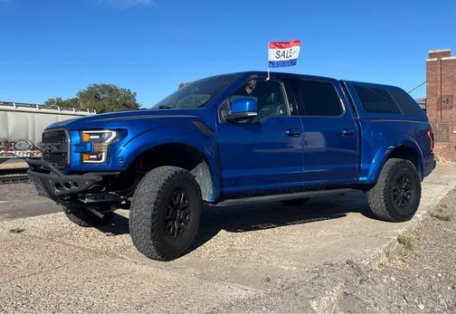 Blue 2018 Ford F-150 Raptor