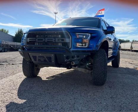 Blue 2018 Ford F-150 Raptor