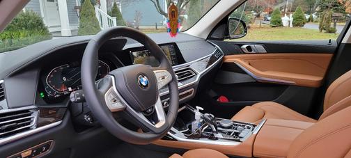 Black 2021 BMW X7 xDrive40i