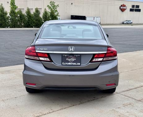 Gray 2015 Honda Civic EX-L