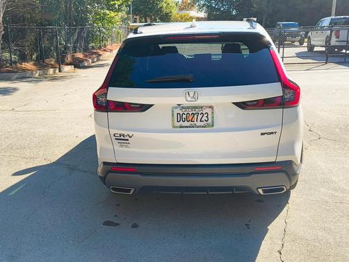 White 2026 Honda CR-V Hybrid Sport-L FWD