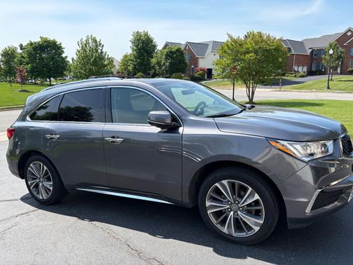 Gray 2018 Acura MDX 3.5L w/Technology Package