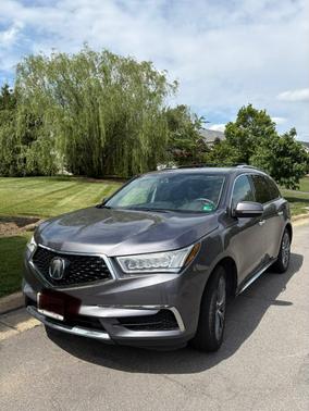 Gray 2018 Acura MDX 3.5L w/Technology Package
