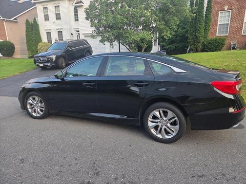 Black 2019 Honda Accord LX