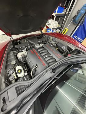 Red 2009 Chevrolet Corvette Base