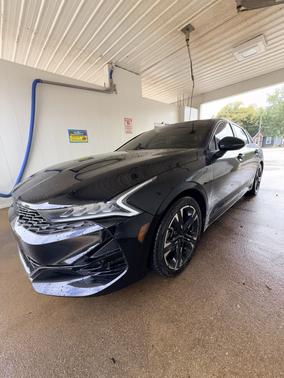 Black 2022 Kia K5 GT-Line