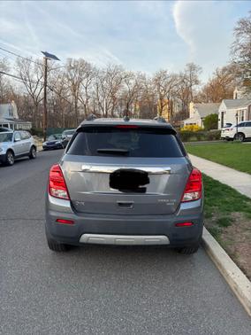 Silver 2015 Chevrolet Trax LTZ