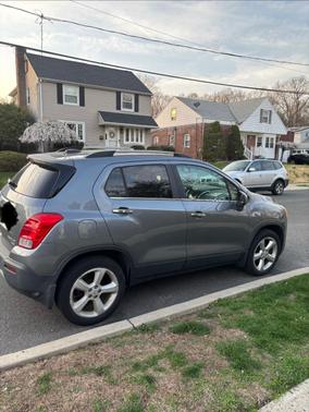 Silver 2015 Chevrolet Trax LTZ