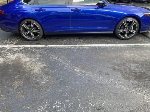 Blue 2024 Honda Accord Hybrid Sport