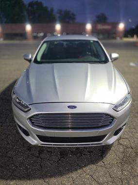 Silver 2014 Ford Fusion S