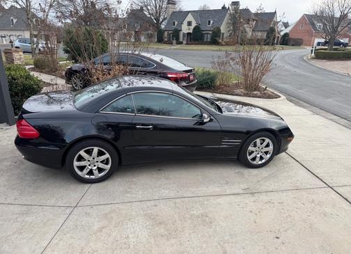 Black 2003 Mercedes-Benz SL-Class SL500 Roadster
