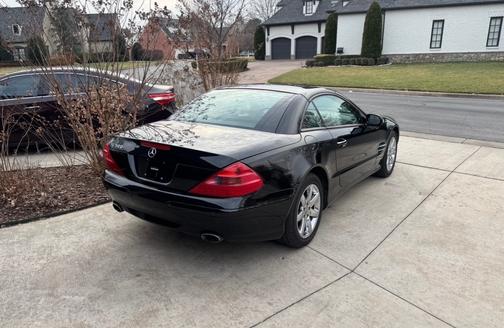 Black 2003 Mercedes-Benz SL-Class SL500 Roadster