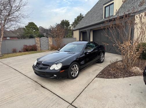 Black 2003 Mercedes-Benz SL-Class SL500 Roadster