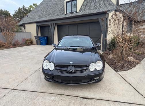 Black 2003 Mercedes-Benz SL-Class SL500 Roadster