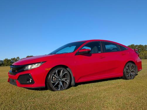 Red 2019 Honda Civic Si Base