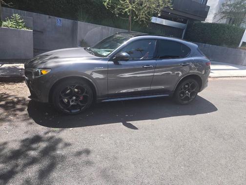 Gray 2022 Alfa Romeo Stelvio Veloce