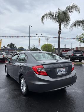 Gray 2012 Honda Civic EX