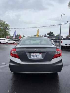 Gray 2012 Honda Civic EX