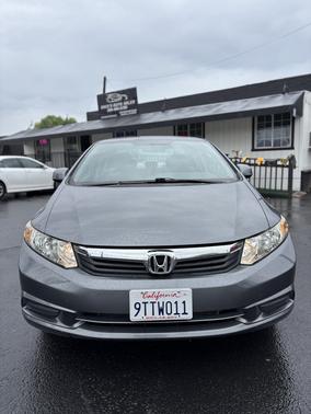 Gray 2012 Honda Civic EX