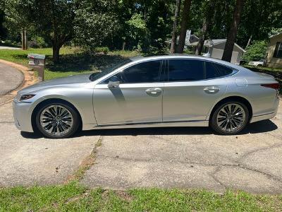 Silver 2018 Lexus LS 500 Base