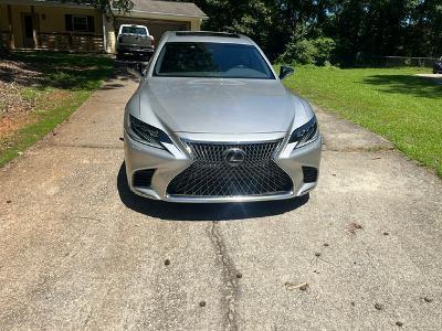 Silver 2018 Lexus LS 500 Base